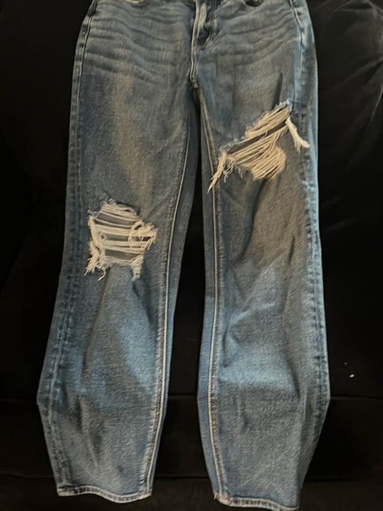 American Eagle Outfitters Denim - American Eagle Outfitters Denim Jeans - Blue with Brown Stitching
